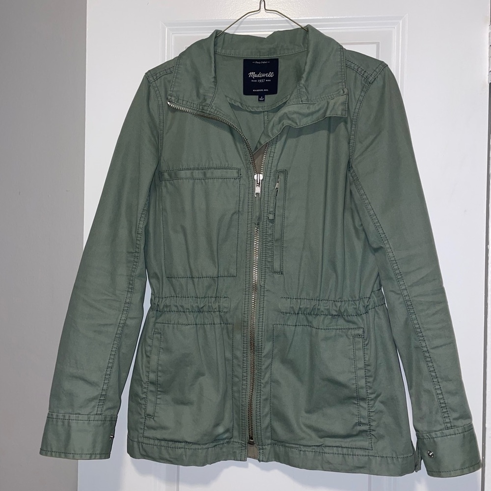 Madewell Fleet utility Jacket Army Green
